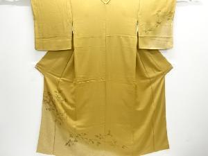 枝蕾模様刺繍訪問着(重ね衿付き)